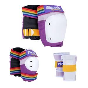NEW 187 Killer Pads Moxi Pads Super Six Pack Lavender Kids Size XXL
